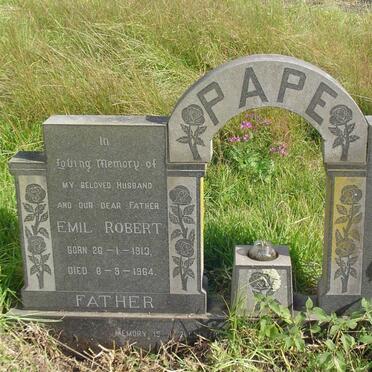 PAPE Emil Robert 1913-1964