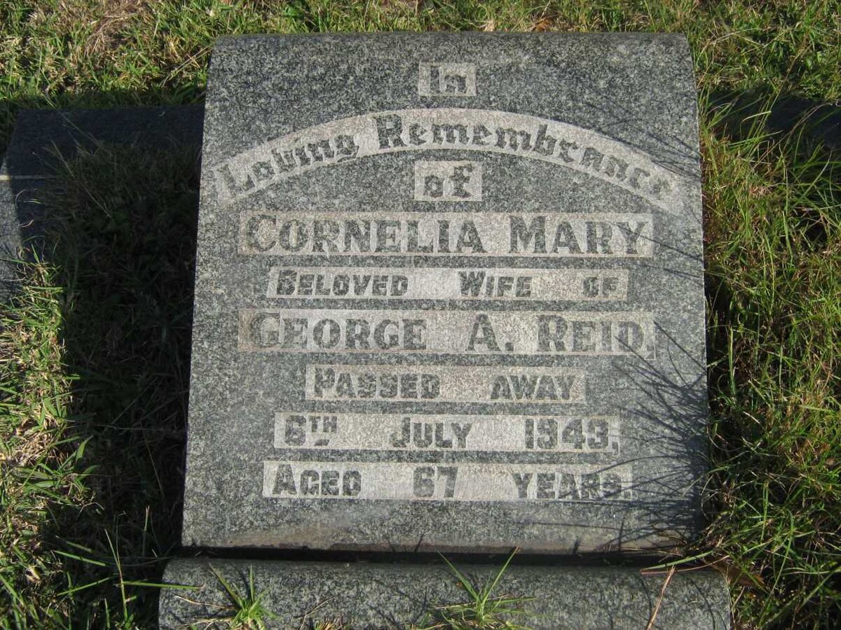 REID Cornelia Mary -1943