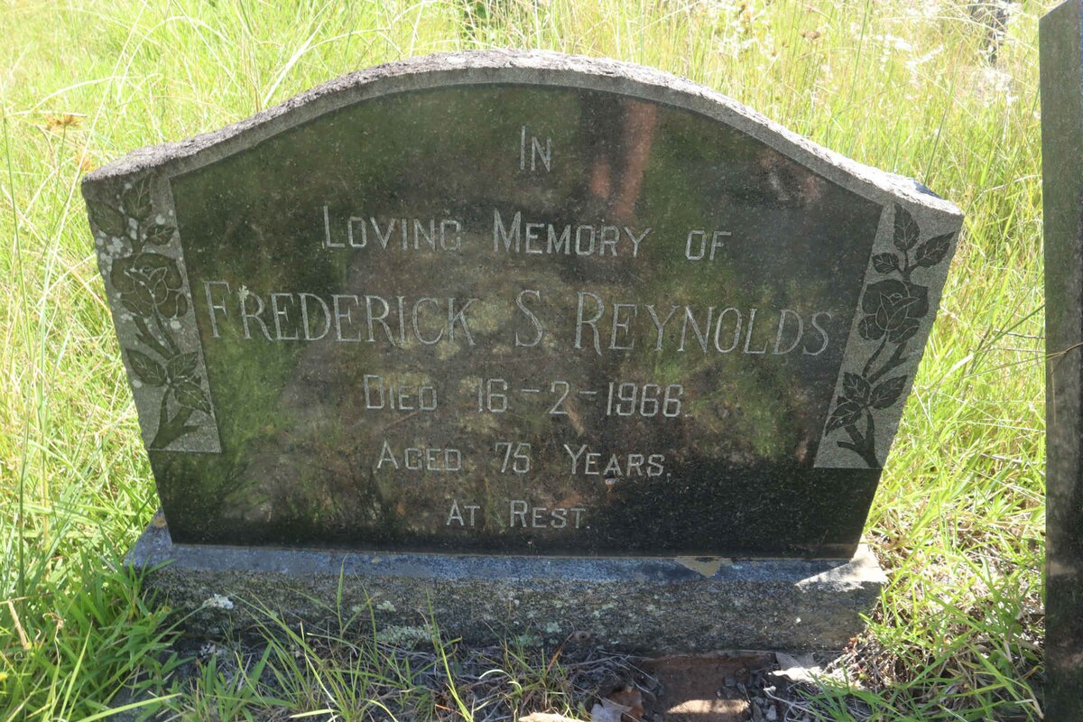 REYNOLDS Frederick S. -1966