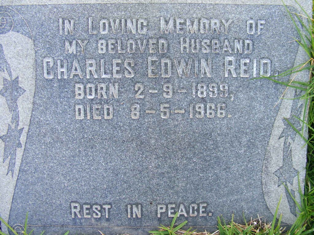 REID Charles Edwin 1899-1966