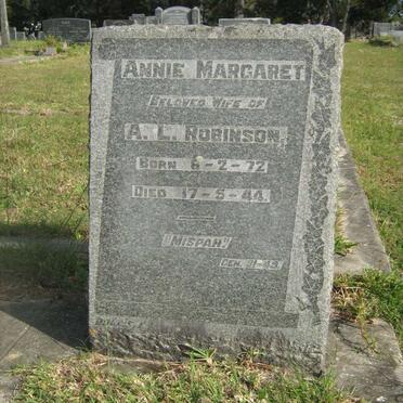 ROBINSON Annie Margaret 1872-1944