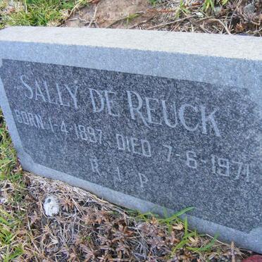 REUCK Sally, de 1897-1971