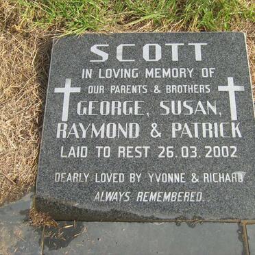 SCOTT George -2002 &amp; Susan -2002 :: SCOTT Raymond -2002 :: SCOTT Patrick -2002