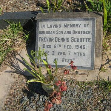 SCHUTTE Trevor Dennis -1946