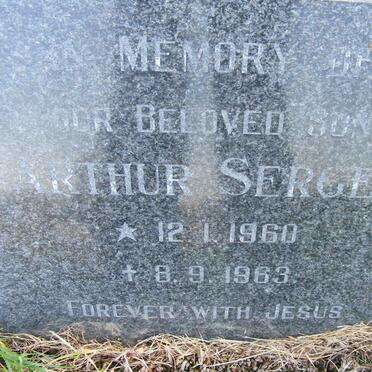 SERGEL Arthur 1960-1963