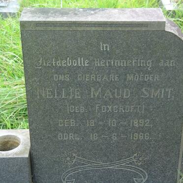 SMIT Nellie Maud nee FOXCROFT 1892-1966