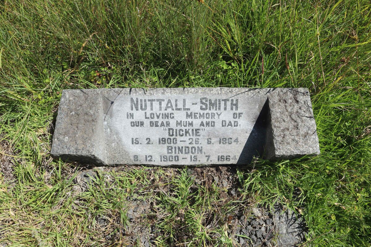 SMITH Dickie, NUTTALL- 1900-1964 &amp; Bindon 1900-1964