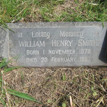 SMITH William Henry 1879-1957