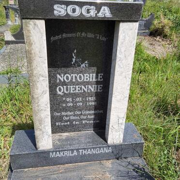 SOGA Notobile Queennie 1925-1998