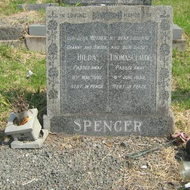 SPENCER Thomas Claude -1957 &amp; Hilda -1982