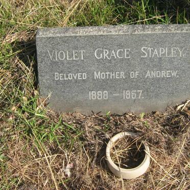 STAPLEY Violet Grace 1898-1957