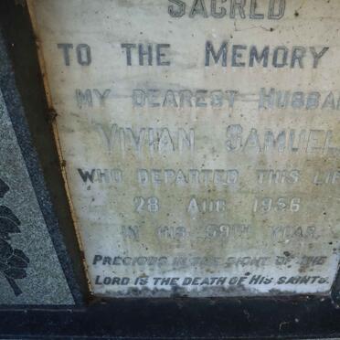 SUMNER Vivian Samuel -1956