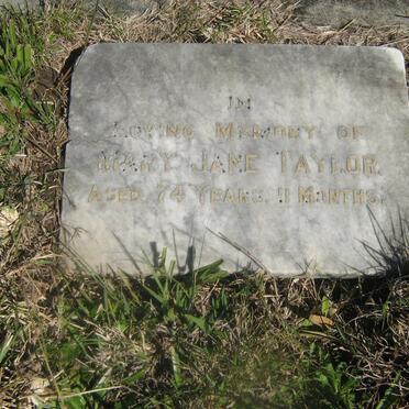 TAYLOR Mary Jane