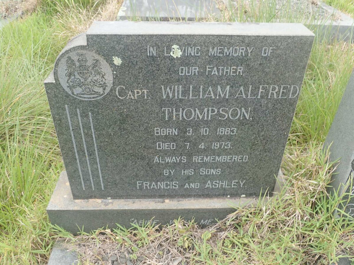 THOMPSON William Alfred 1883-1973