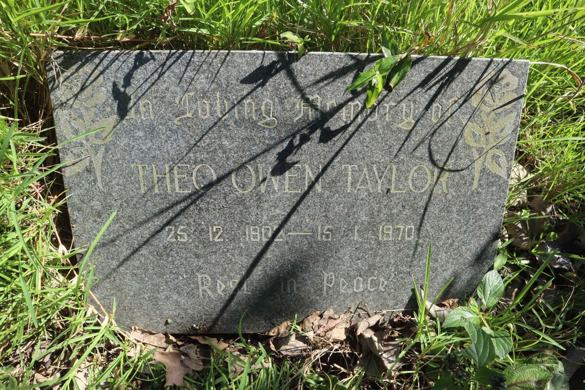 TAYLOR Theo Owen 1902-1970
