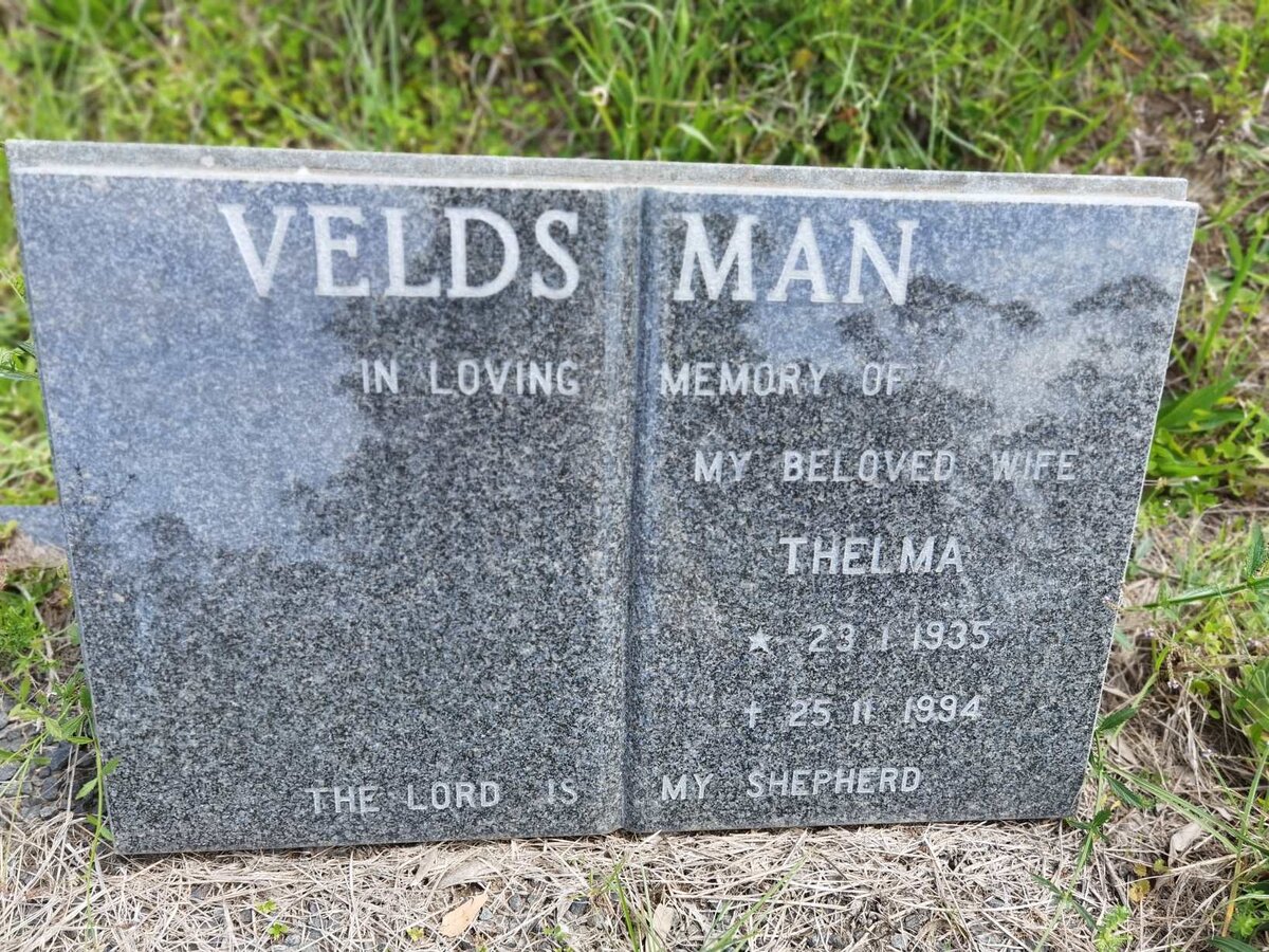 VELDSMAN Thelma 1935-1994