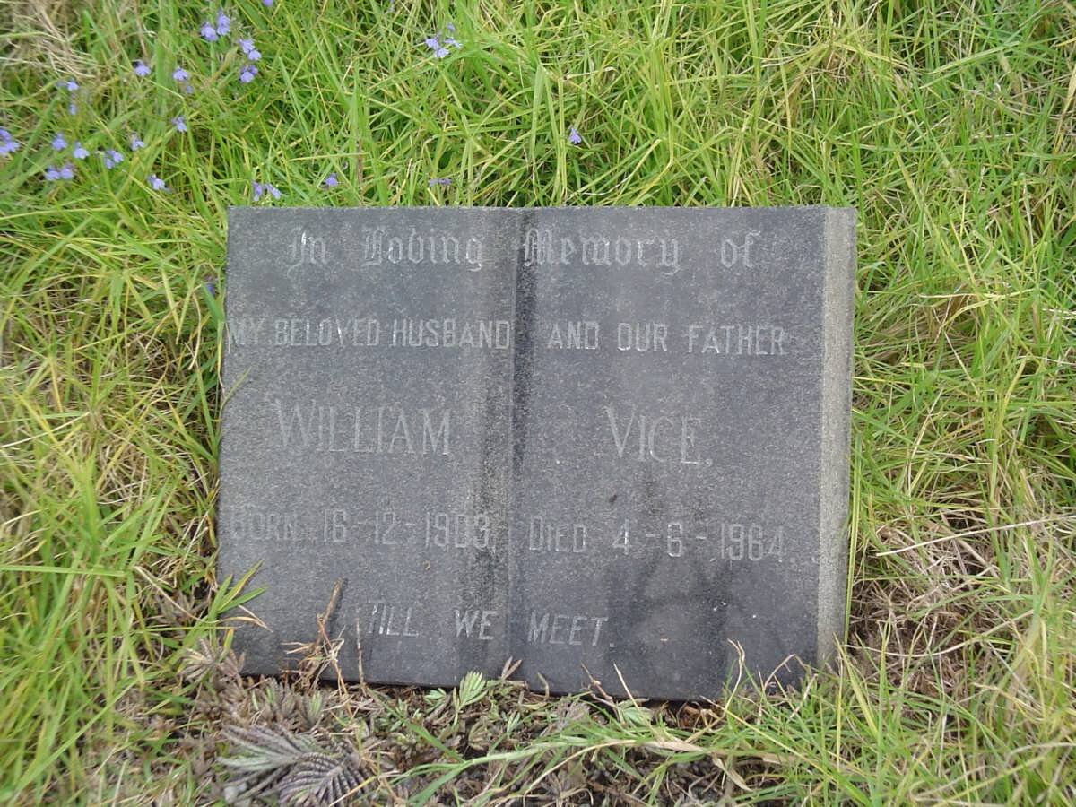 VICE William 1903-1964