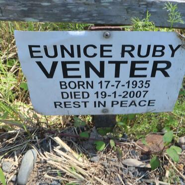 VENTER Eunice Ruby 1935-2007