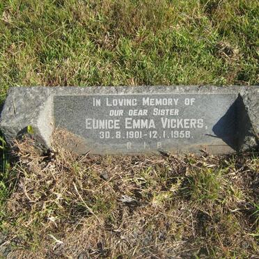 VICKERS Eunice Emma 1901-1958