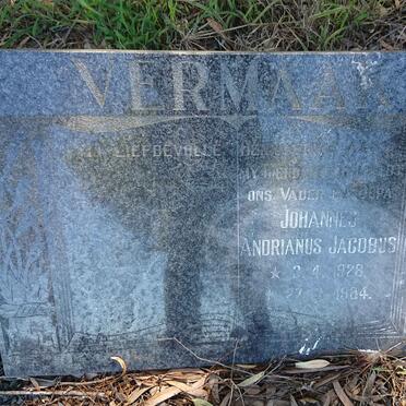 VERMAAK Johannes Andrianus Jacobus 1928-1984