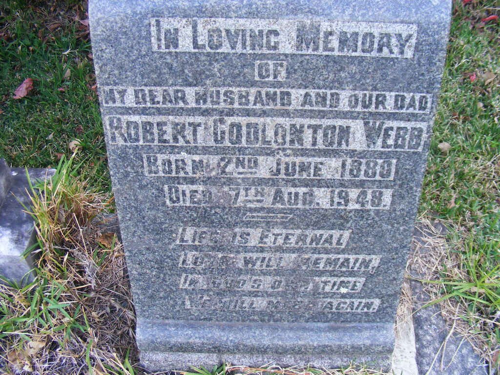 WEBB Robert Godlonton 1880-1948