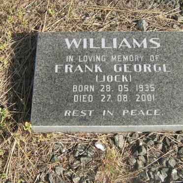 WILLIAMS Frank George 1935-2001