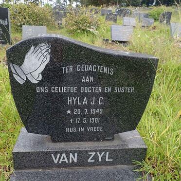 ZYL Hyla J.C., van 1949-1981