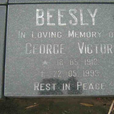 BEESLY George Victor 1913-1993 (R20)