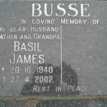 BUSSE Basil James 1940-2002