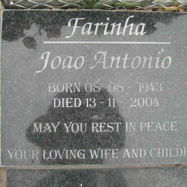 FARINHA Joao Antonio 1943-2004