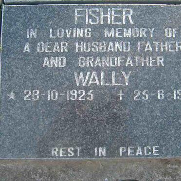 FISHER Wally 1925-1988