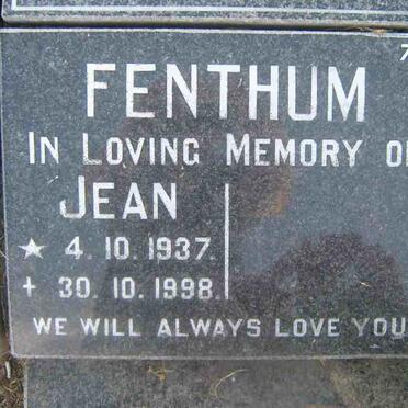 FENTHUM Jean 1937-1998
