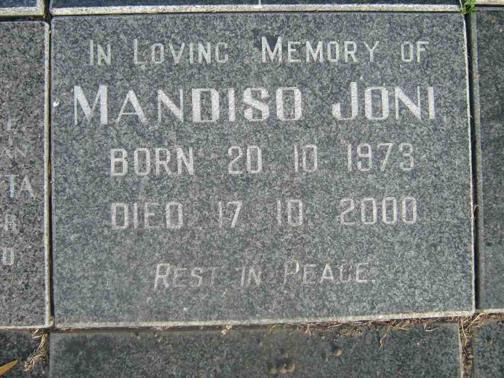 MANDISO Joni 1973-2000