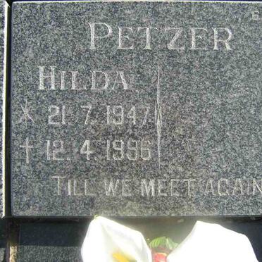 PETZER Hilda 1947-1996
