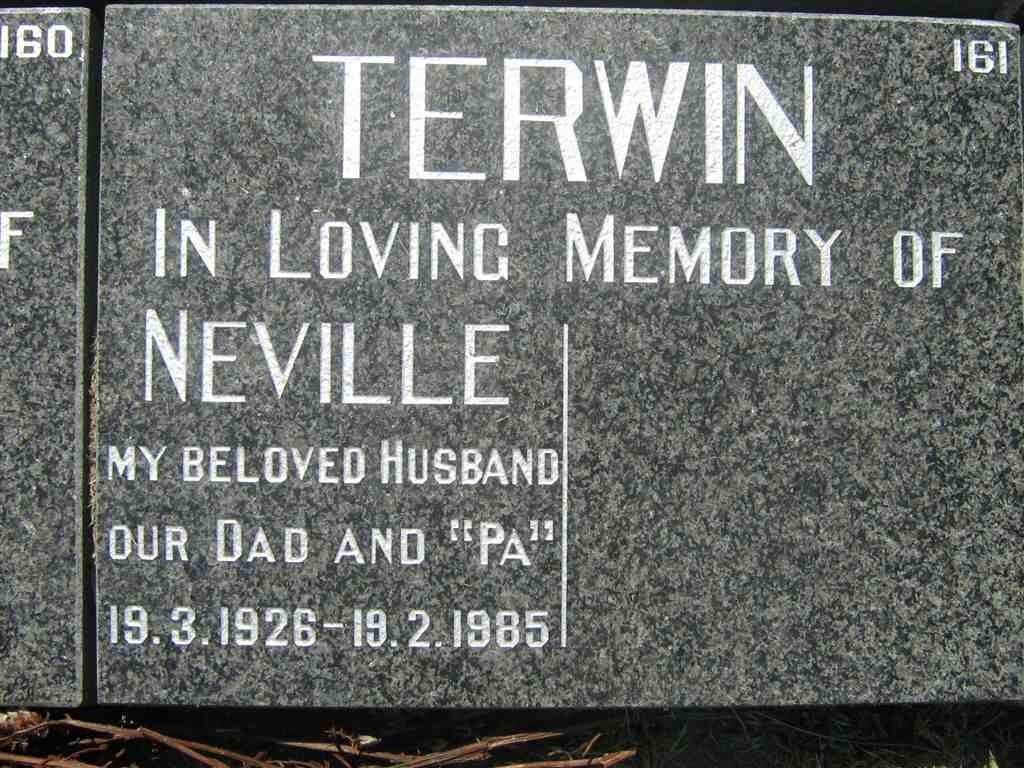 TERWIN Neville 1926-1985