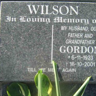 WILSON Gordon 1923-2001