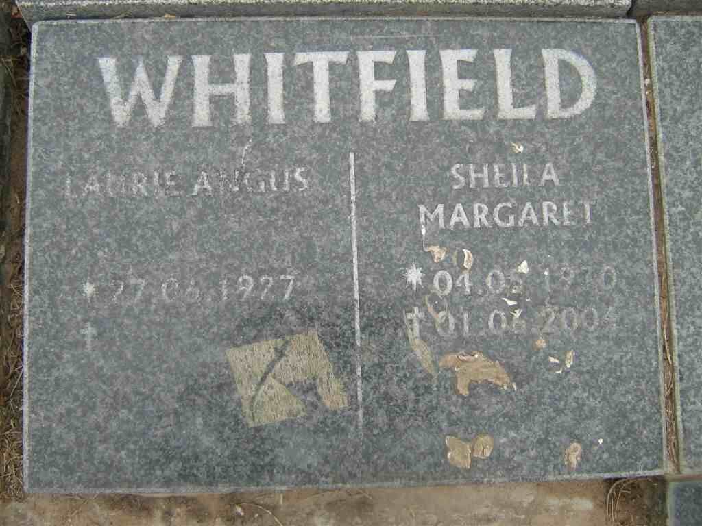 WHITFIELD Sheila Margaret 1930-2004
