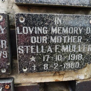 MULLER Stella F. 1918-1980