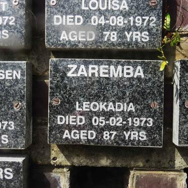 ZAREMBA Leokadia -1973