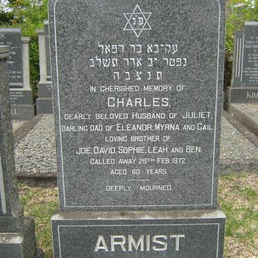 ARMIST Charles -1972 