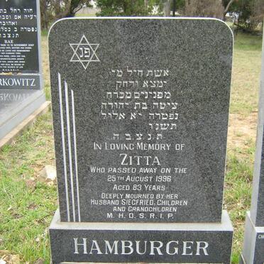 HAMBURGER Zitta -1996