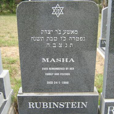 RUBINSTEIN Masha -1998