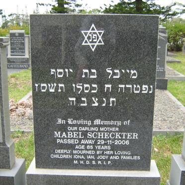 SCHECKTER Mabel -2006 