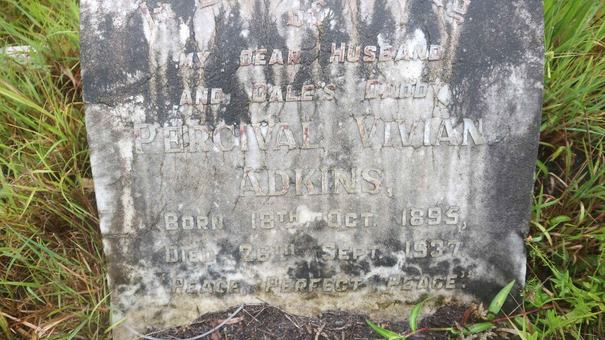 ADKINS Percival Vivian 1895-1937