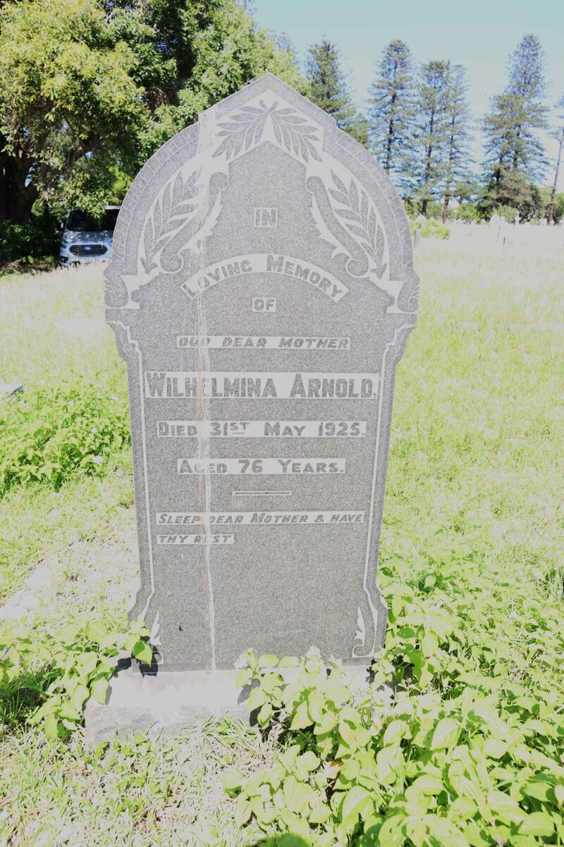 ARNOLD Wilhelmina -1925