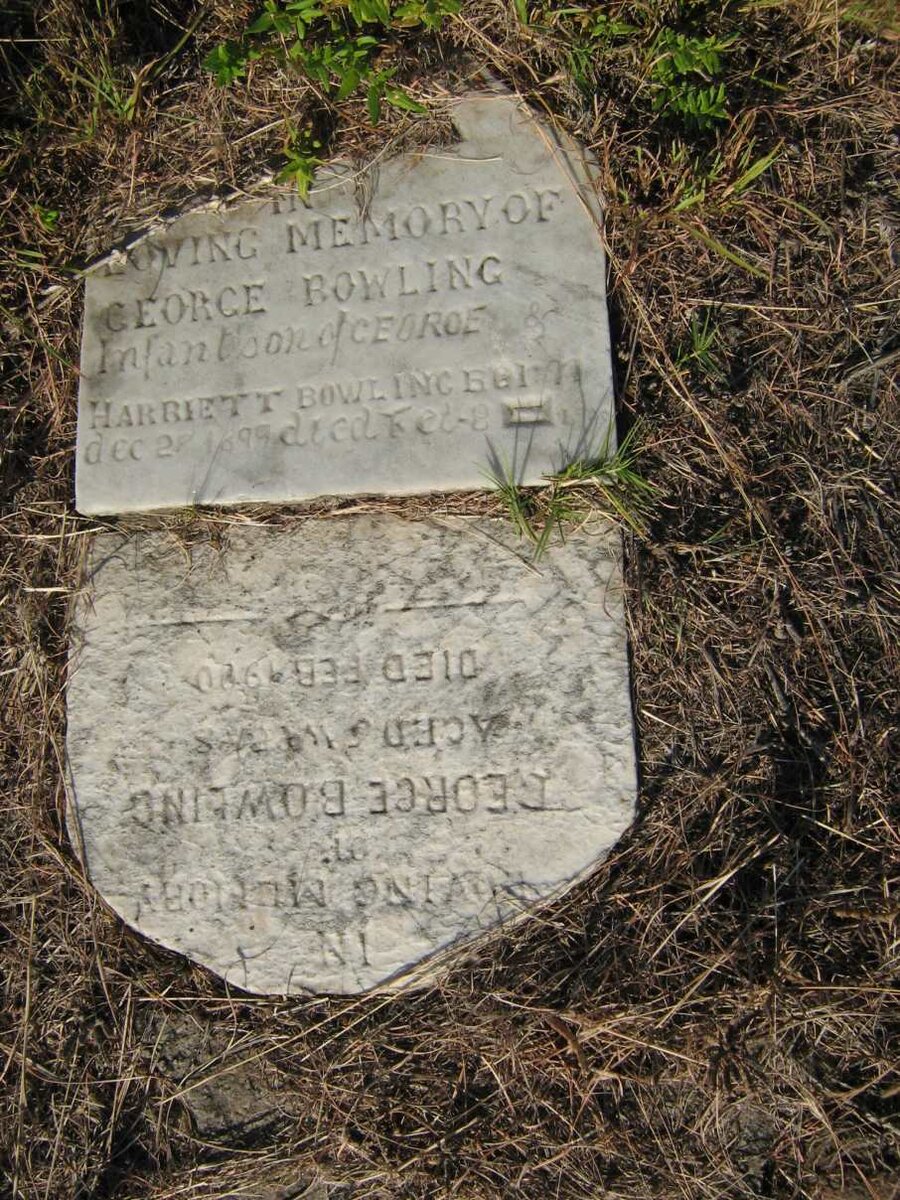 BOWLING George 1899-1900