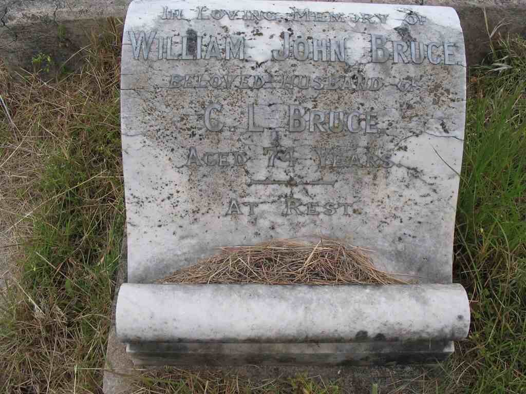BRUCE William John -1923
