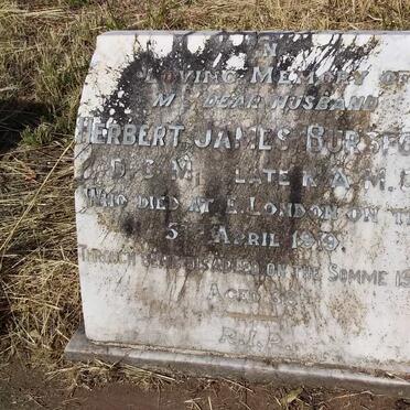 BURSFORD Herbert James -1919