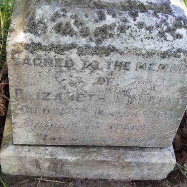 BURGESS Elizabeth -1907