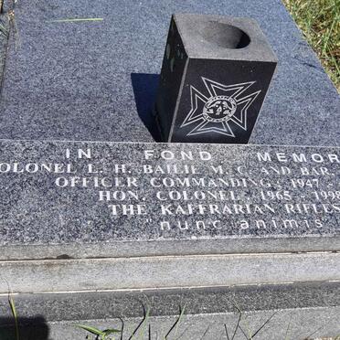 BAILIE Lawrence Herbert 1912-1998 _2